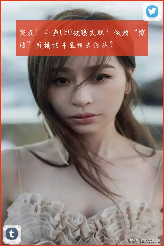 突发!斗鱼CEO被曝失联?依赖“擦边”直播的斗鱼何去何从?