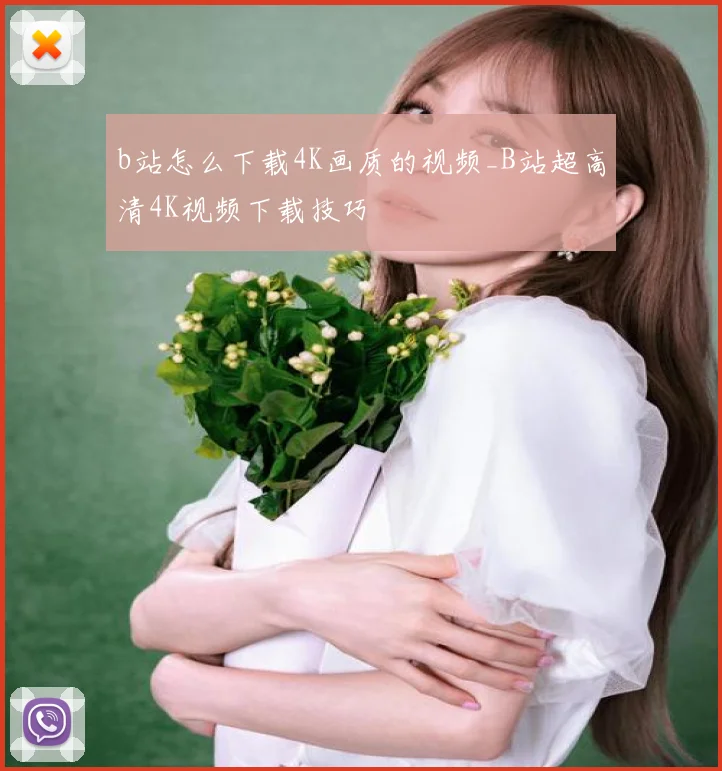 b站怎么下载4K画质的视频_B站超高清4K视频下载技巧